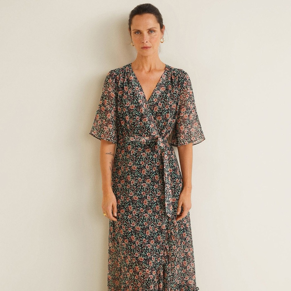 Mango Wrap Dress